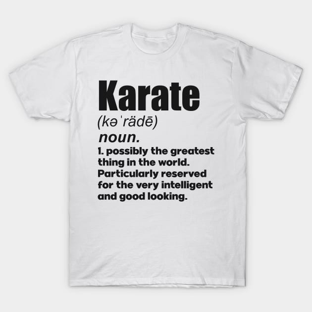 Karate girl coach gift. Perfect present for mother dad friend him or her T-Shirt by SerenityByAlex